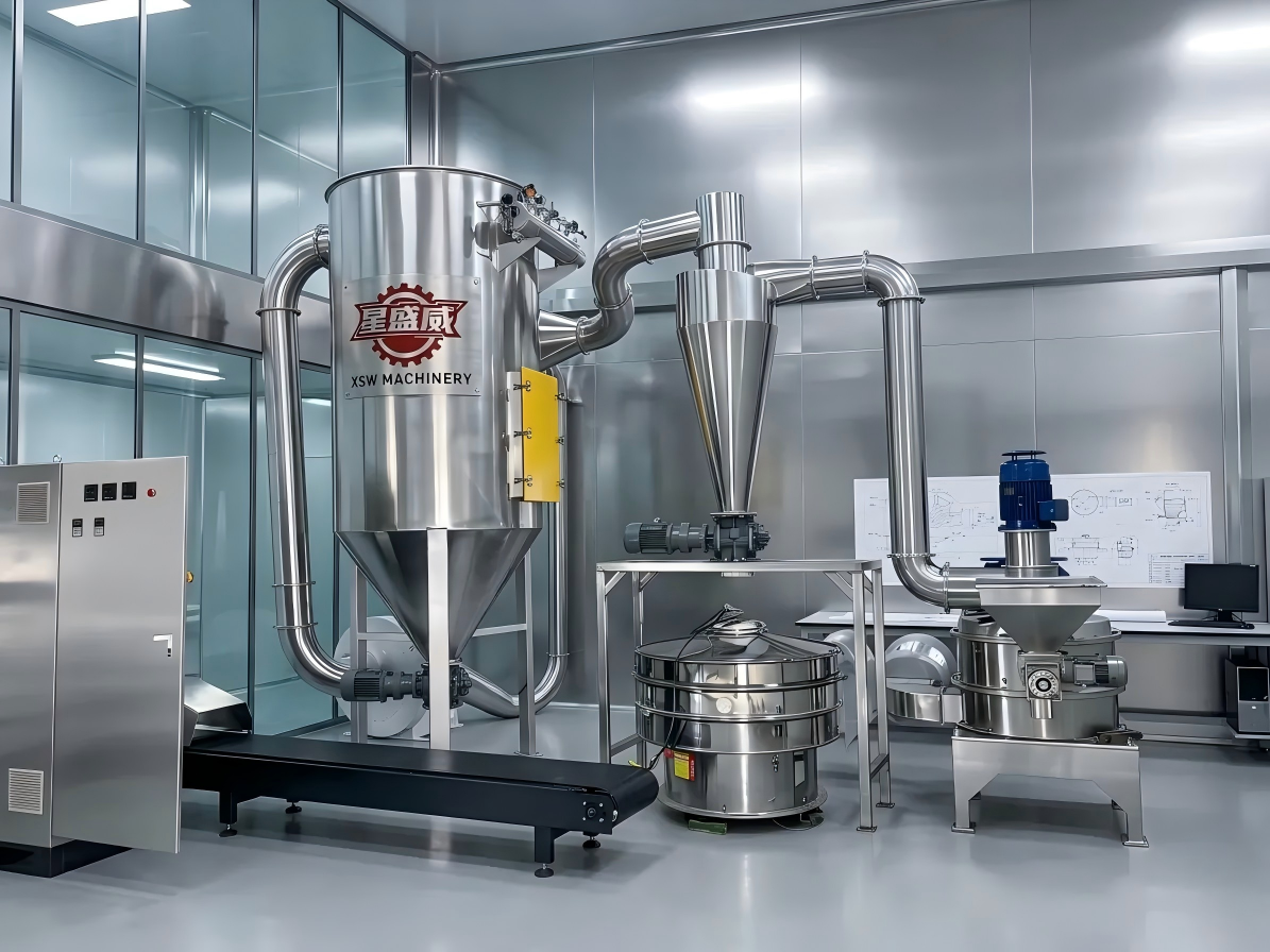 Pilihan pertama untuk perusahaan produk kesihatan untuk meningkatkan kualiti dan kecekapan: Penghancur ultrafine Xingshengwei membantu mengurangkan kos dan meningkatkan kecekapan dalam pemprosesan serbuk spora/Ganoderma