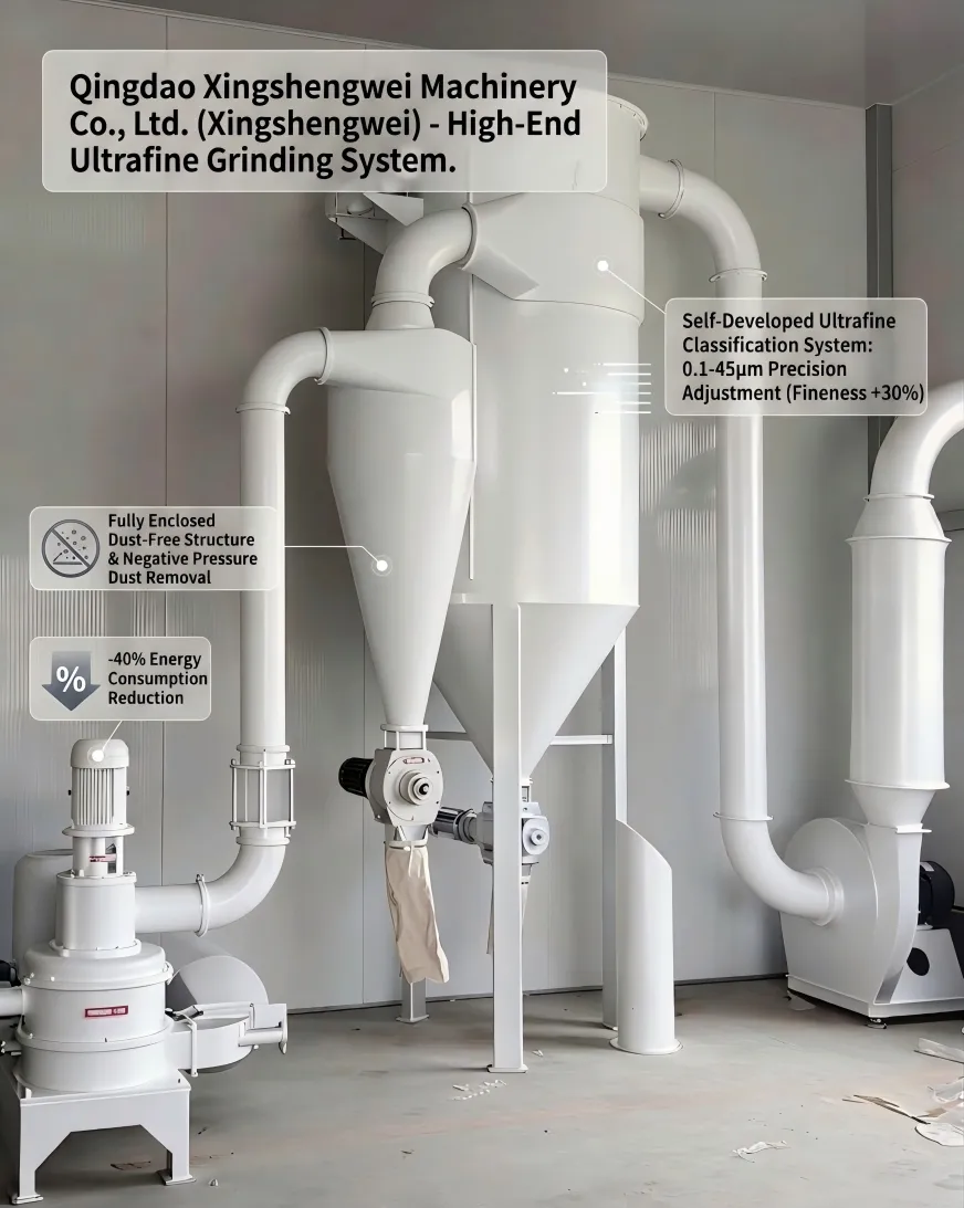 Xingshengwei Ultrafine Pulverizers Menerajui Trend Baharu Penggantian Domestik dalam Pemprosesan Serbuk